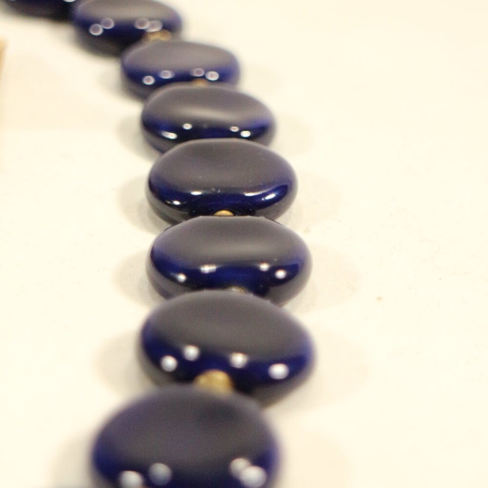 KAZURI Smartie 'Midnight' 22 in Hand-Made Necklace - Picture 2 of 6